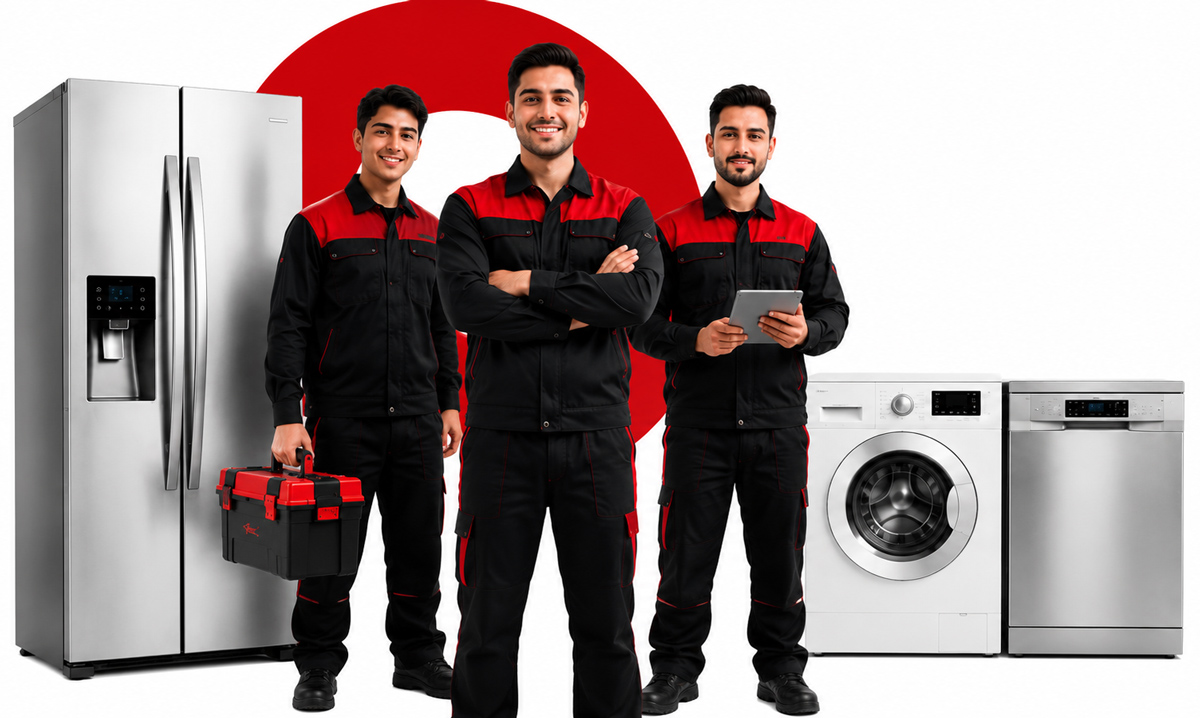 تکنسین های تعمیر لوازم خانگی گروه مستر سرویس