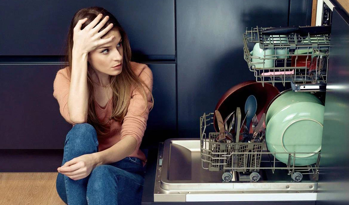 چرا ماشین ظرفشویی روشن نمی شود